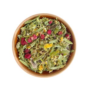 Wildblumentee - Eine entzückende Mischung aus Himalaya-Moschusrose, Isparta-Rosen, Orangenschale, samtiger Granatapfelblüte, Rosenblättern und Hagebutten. Türkischer Kräutertee von TonTea.